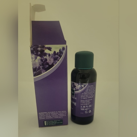 Kneipp Bath Oil Relaxing Lavender/3.38fl0z/100ml/NWB - Picture 2 of 7